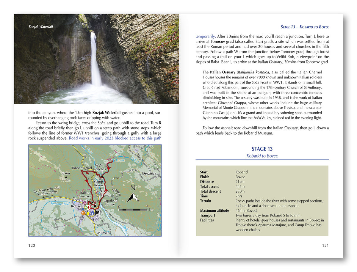 Hiking Slovenia's Juliana Trail - Route Photos