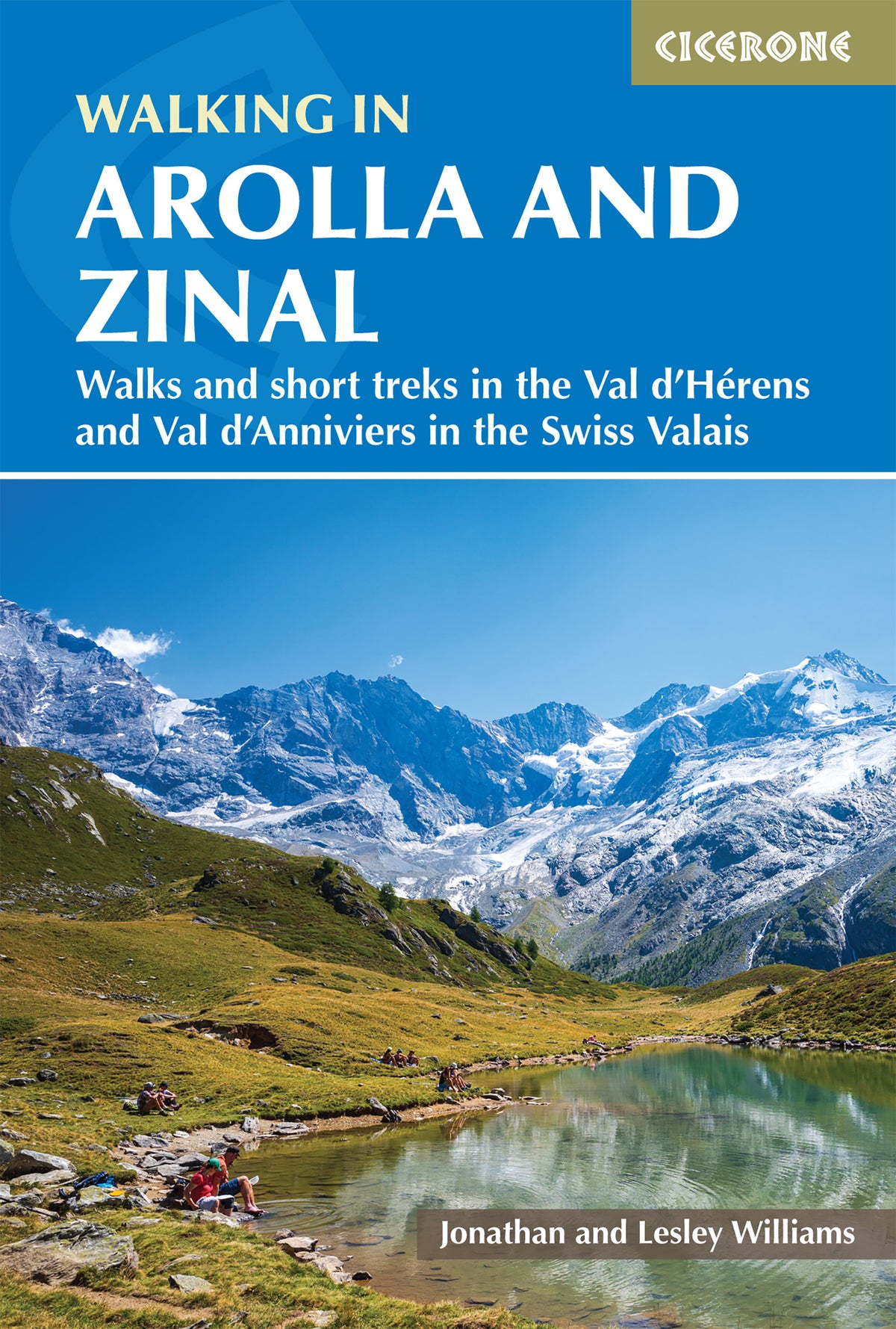 Walking in Arolla and Zinal - Front Cover