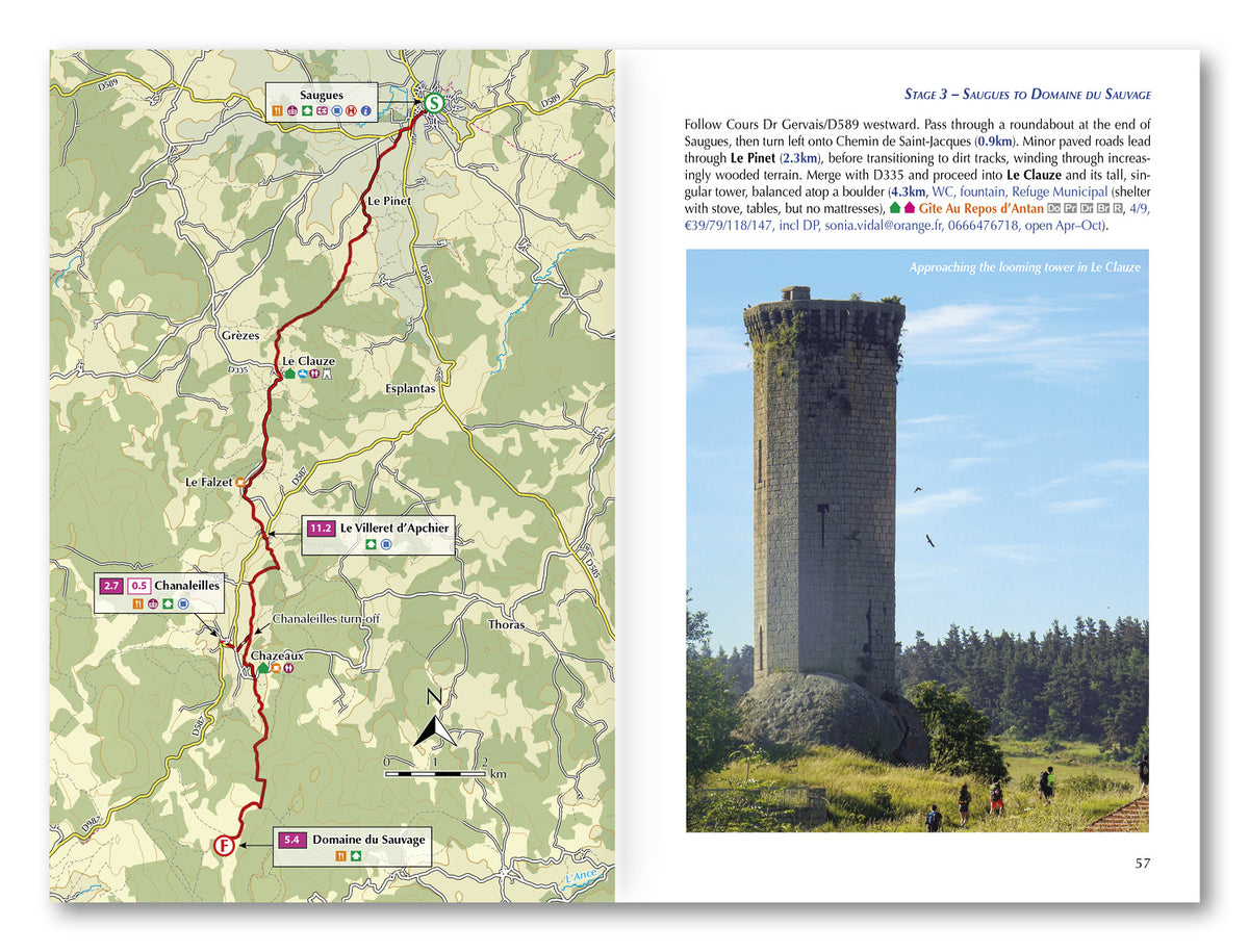 Camino de Santiago - Via Podiensis - Route Photos