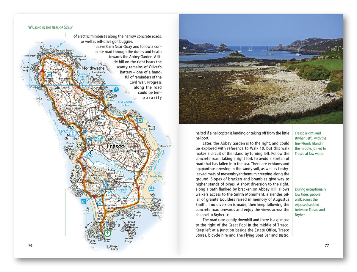 Walking in the Isles of Scilly - Route Photos