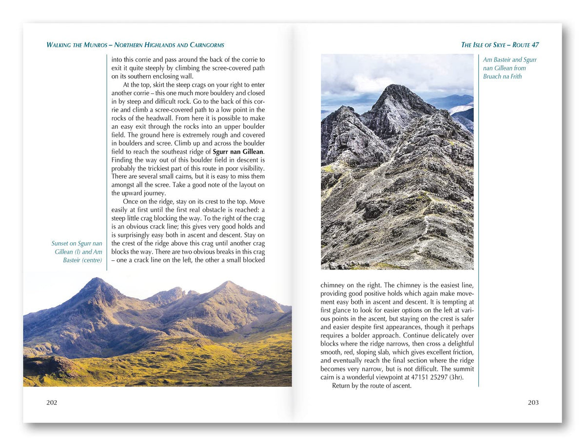 Walking the Munros Vol 2 - Northern Highlands and the Cairngorms - Route Photos