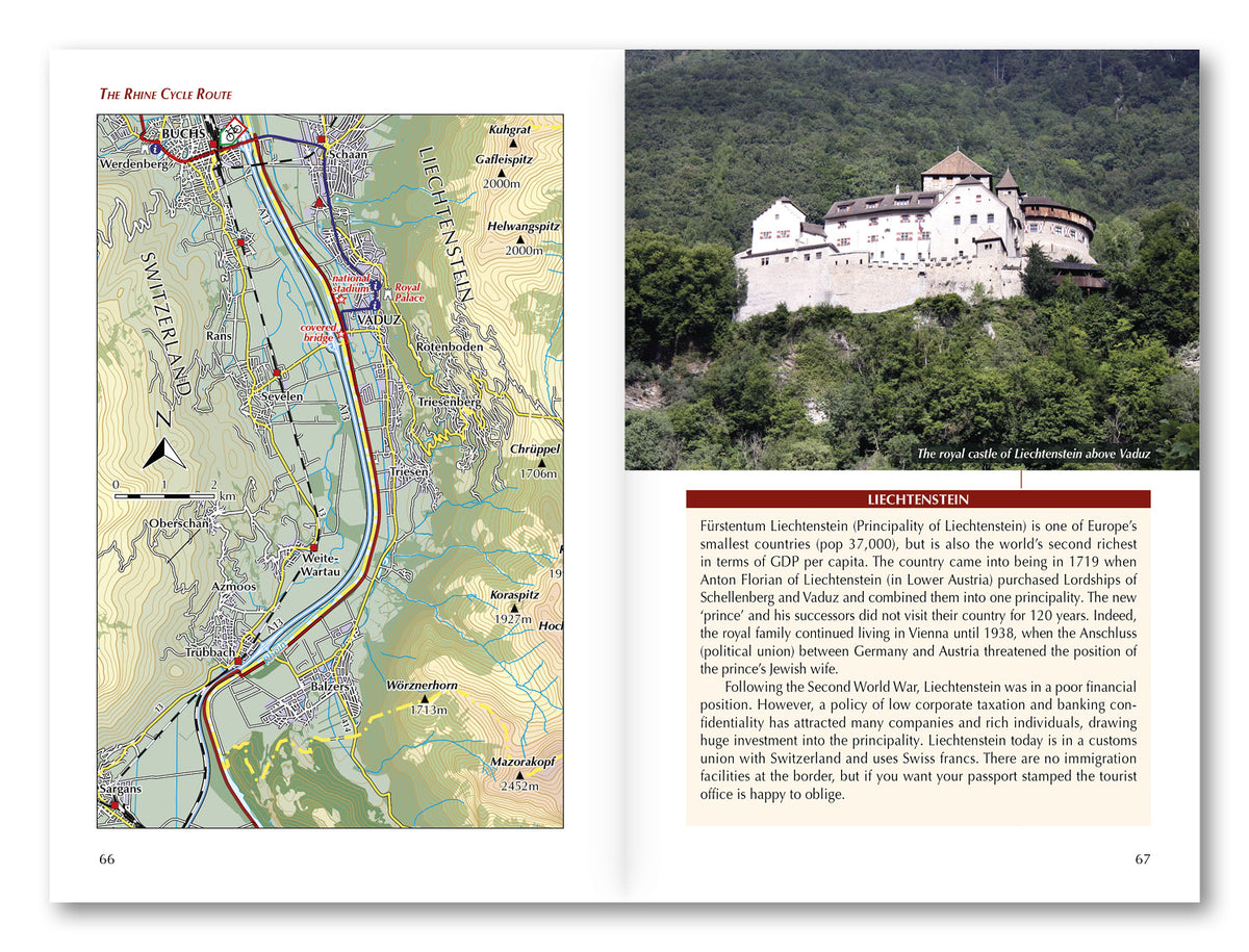 The Rhine Cycle Route - Route Photos