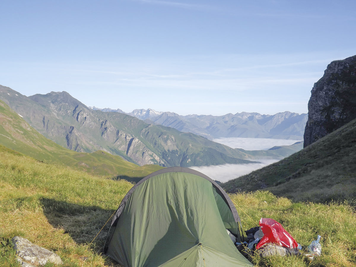 Trekking the GR10 - Route Photos - West from Couret d’Esquierry (Stage 25)