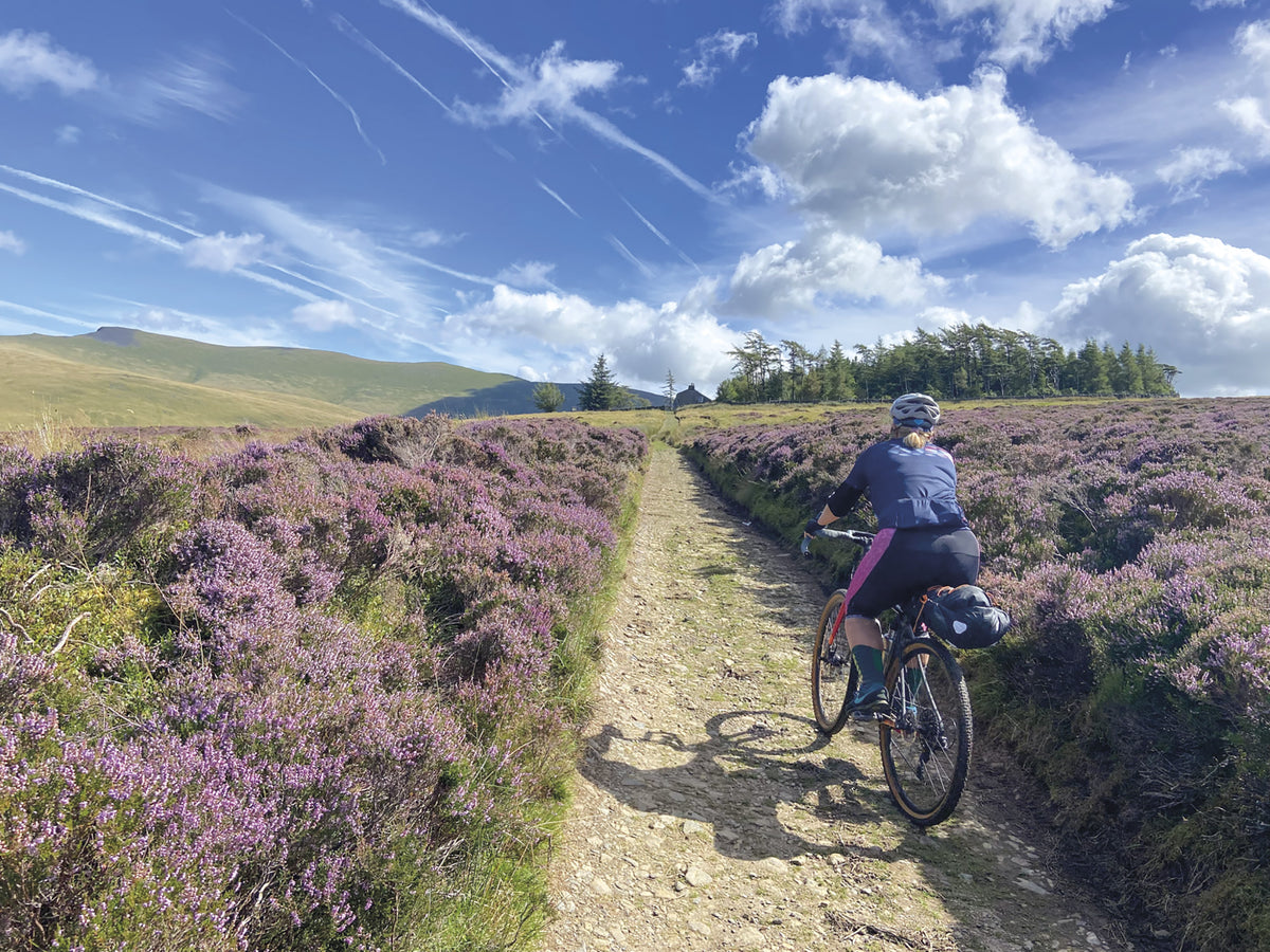 Bikepacking in the Lake District - Route Photos - The northern approach to Skiddaw House