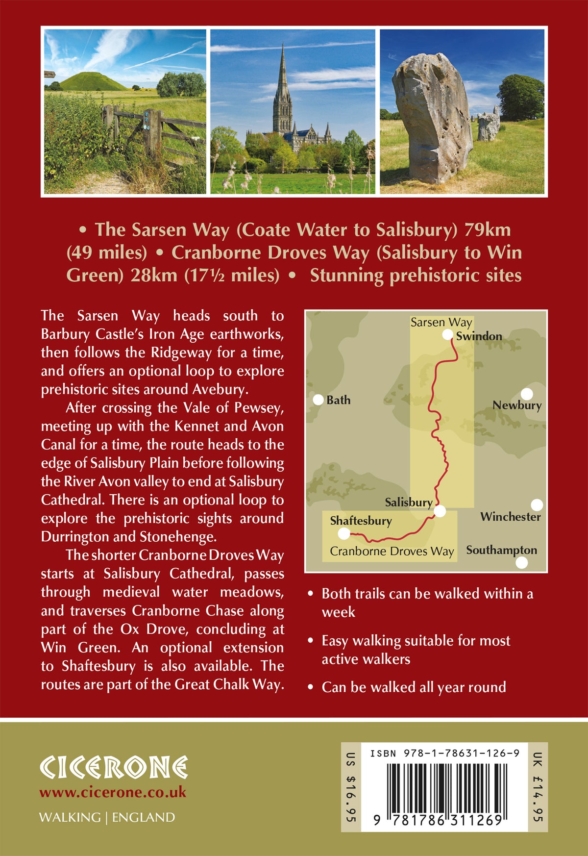Walking the Sarsen Way - Back Cover