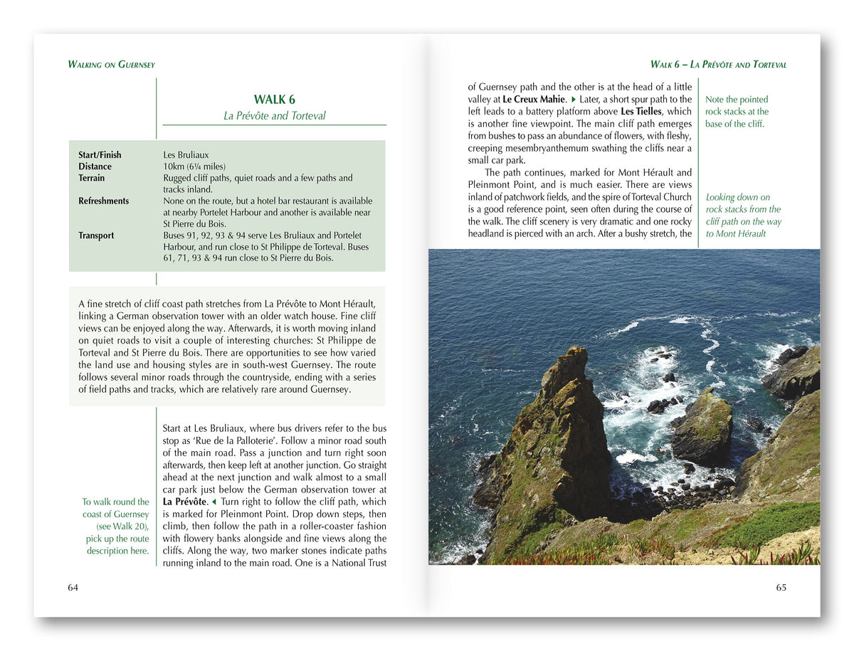 Walking on Guernsey - Route Photos
