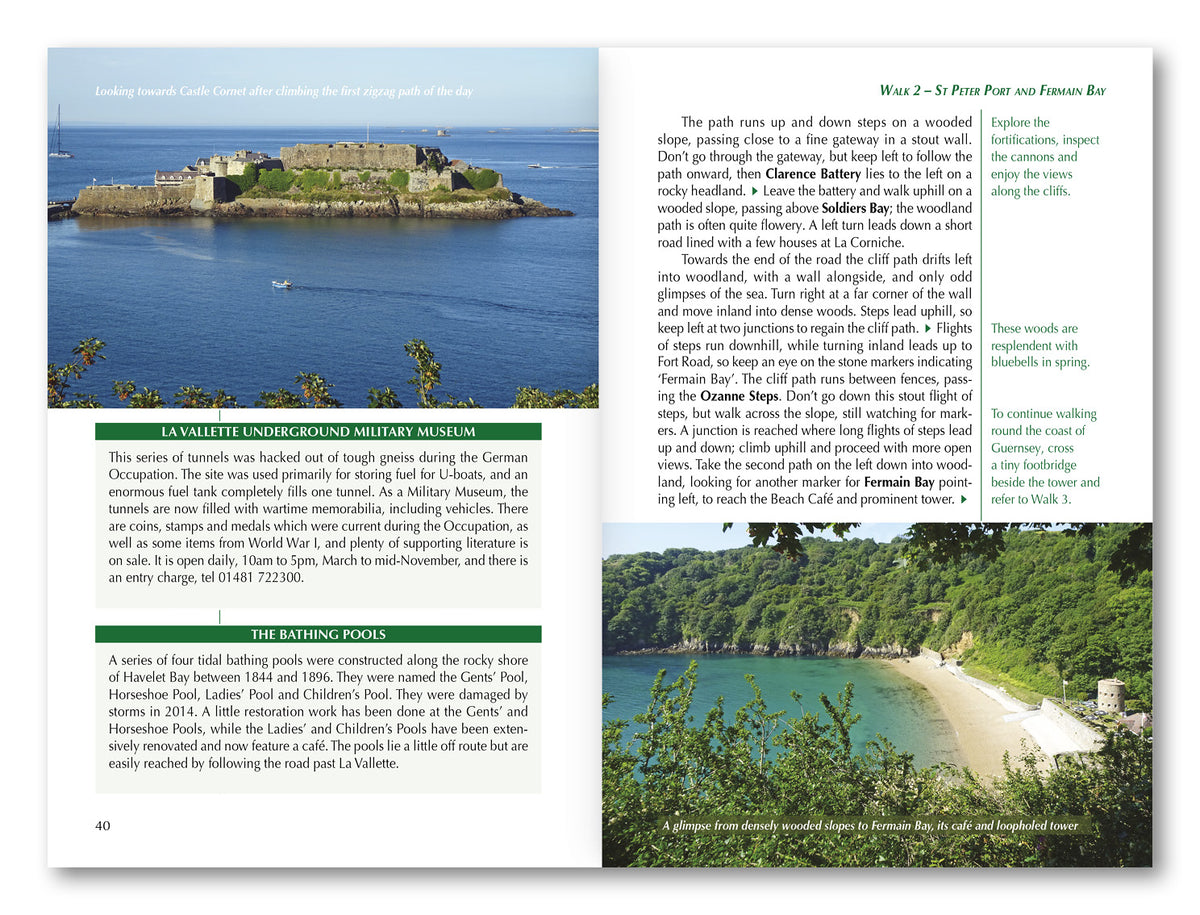 Walking on Guernsey - Route Photos