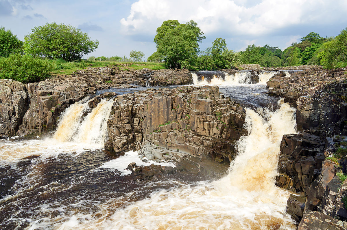 Walking the Pennine Way - Route Photos - Low Force is one of many splendid waterfalls passed in Teesdale (Pennine Way)