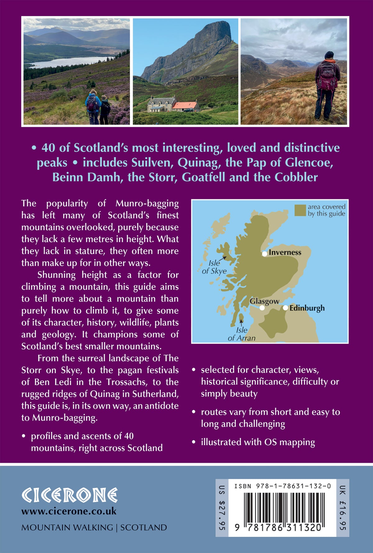 Scotland's Best Small Mountains - Back Cover