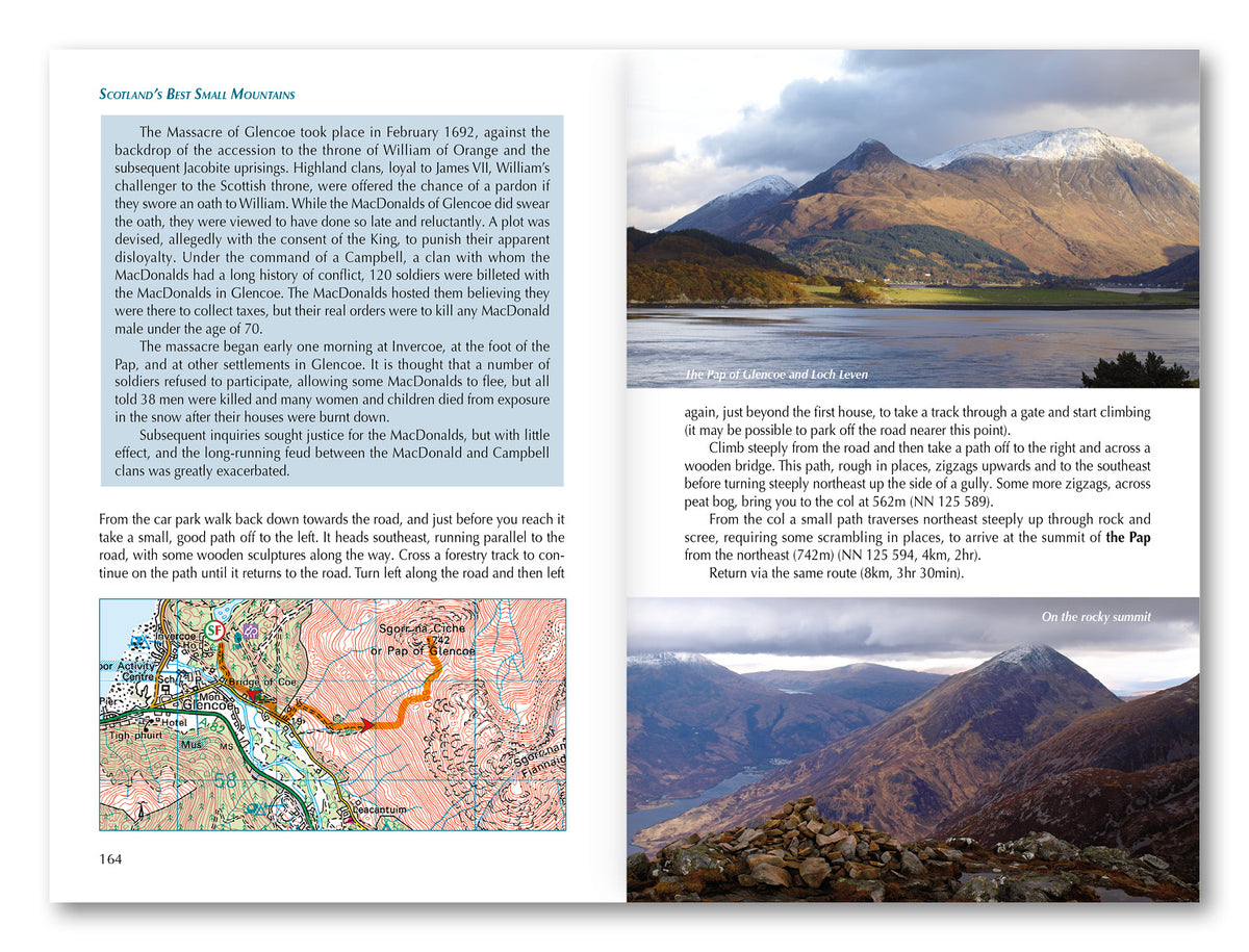 Scotland's Best Small Mountains - Route Photos