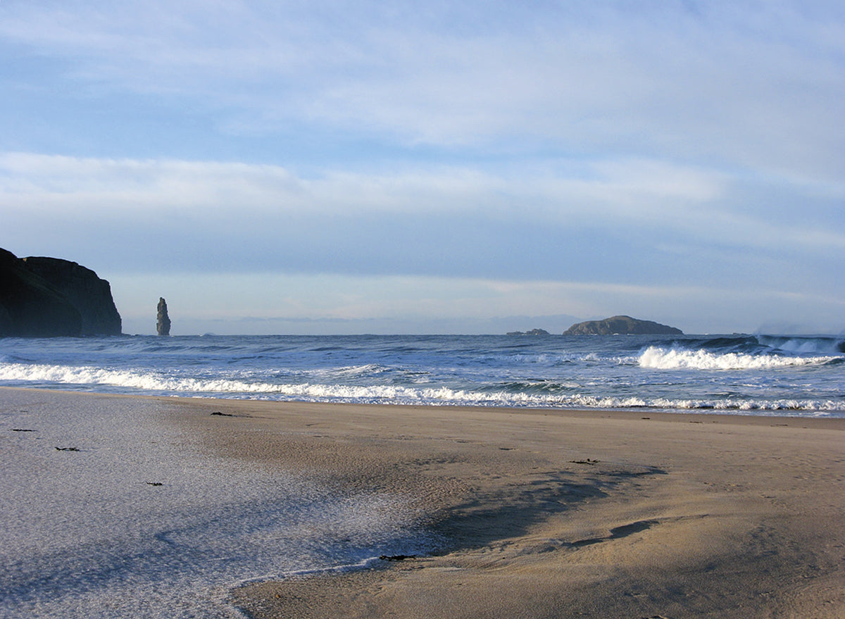 Walking the Cape Wrath Trail - Route Photos - Am Buachaille from Sandwood Bay (Stage 14)