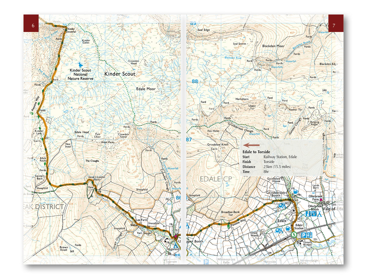 Walking the Pennine Way Map Booklet - Route Photos