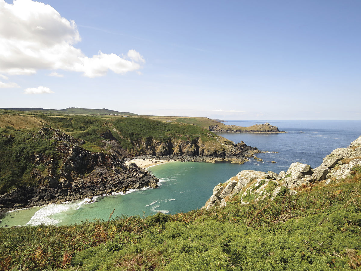 Walking the End to End Trail - Route Photos - Gurnard’s Head, looking back from Zennor Head (Day 2)