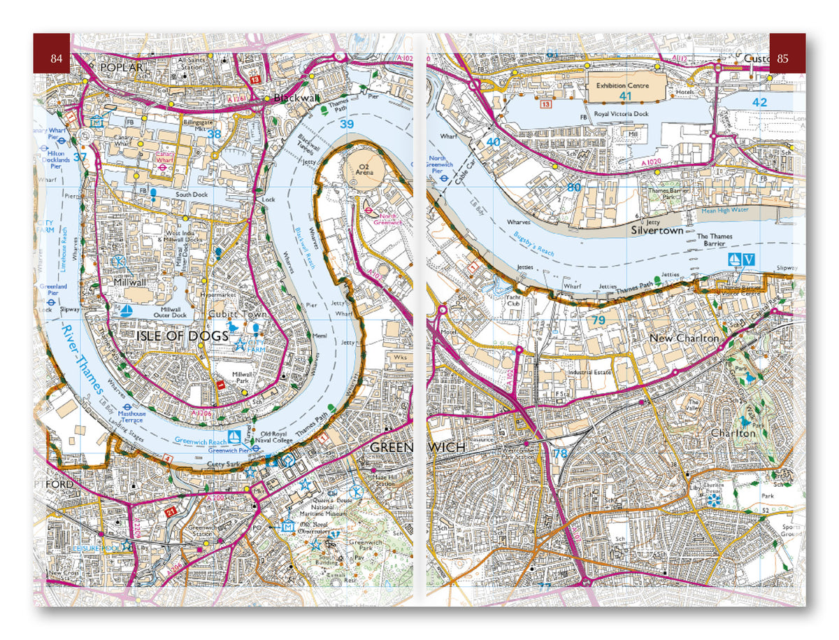 The Thames Path Map Booklet - Route Photos