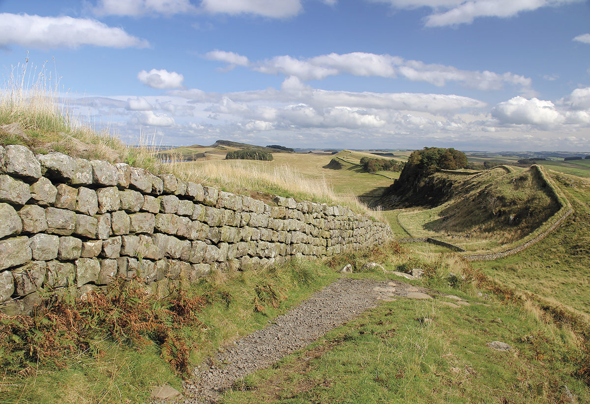 Hadrian's Wall Path - Route Photos - Housesteads Crags from Cuddy’s Crags (Stage 6)