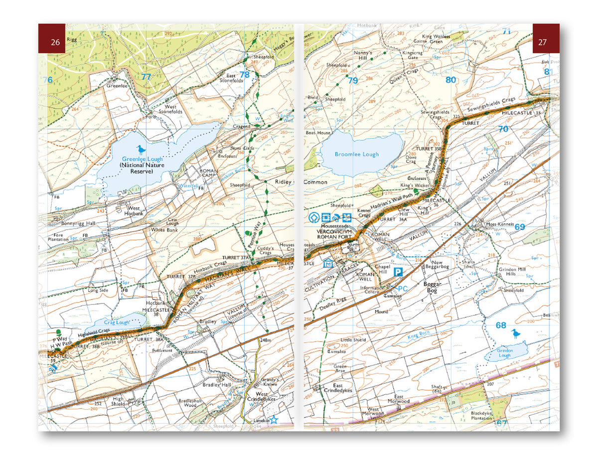 Hadrian's Wall Path Map Booklet - Route Photos