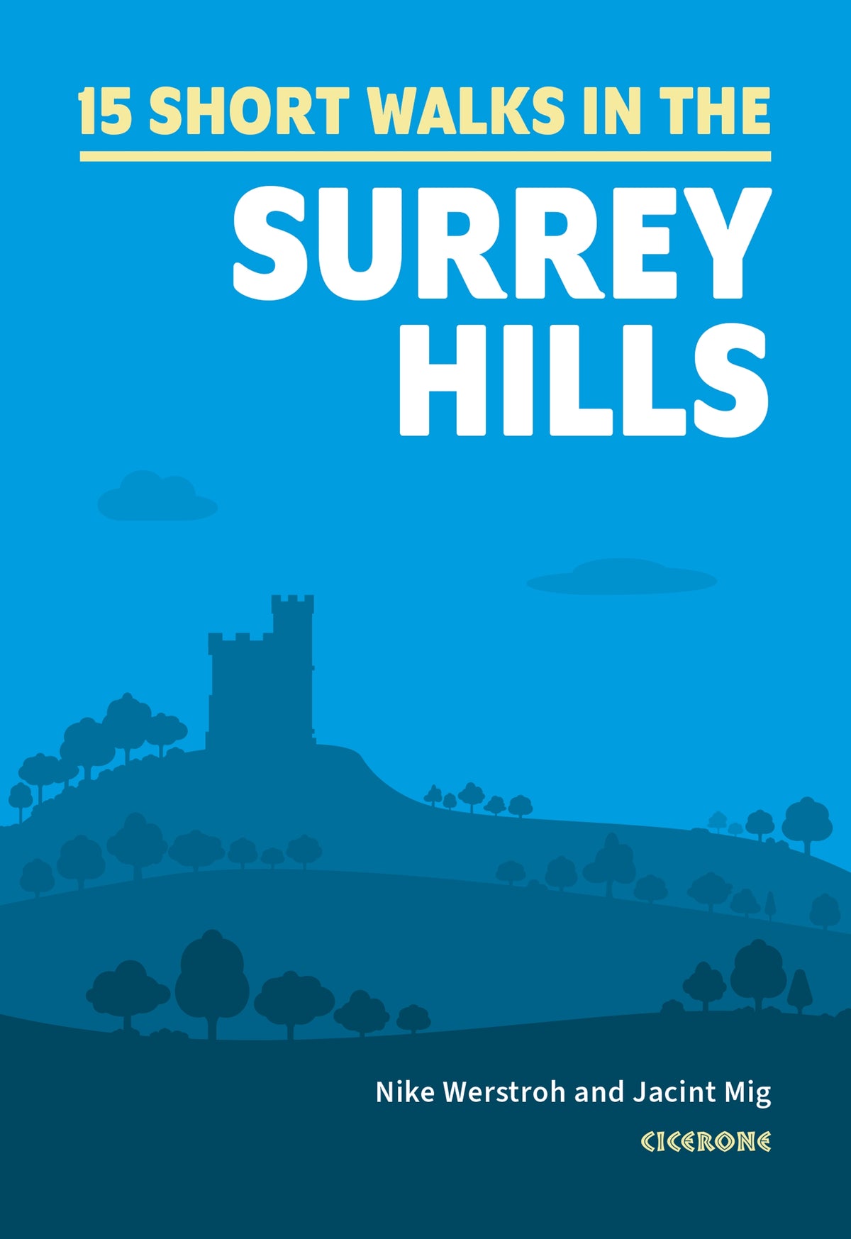 Short Walks in the Surrey Hills - Front Cover