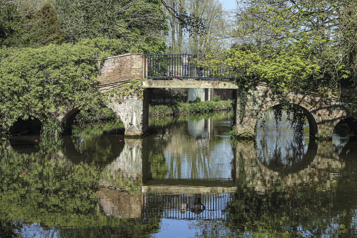 Short Walks in the Surrey Hills - Route Photos - Trowers footbridge was built in the 18th century