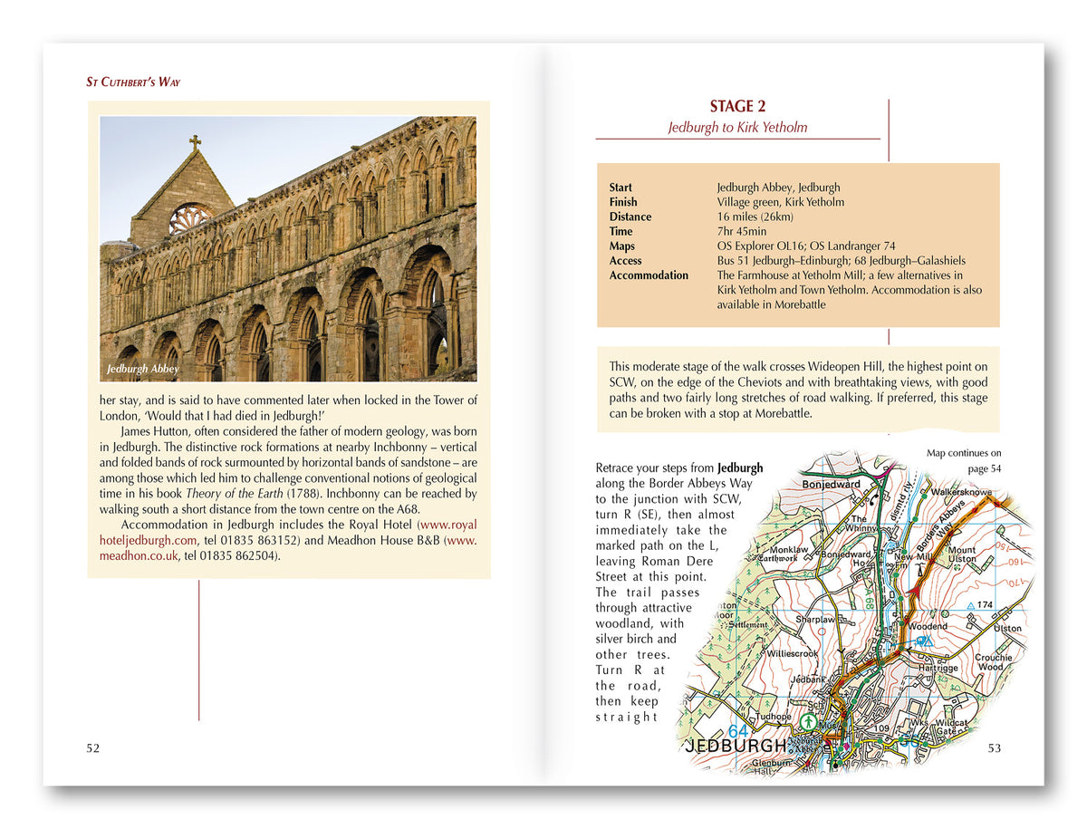 Walking St Cuthbert's Way - Route Photos