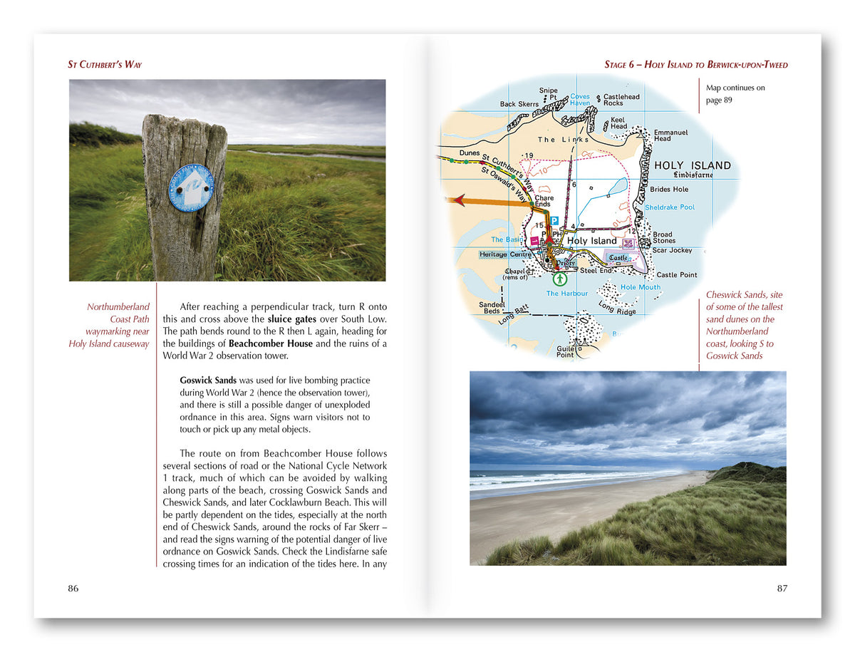 Walking St Cuthbert's Way - Route Photos