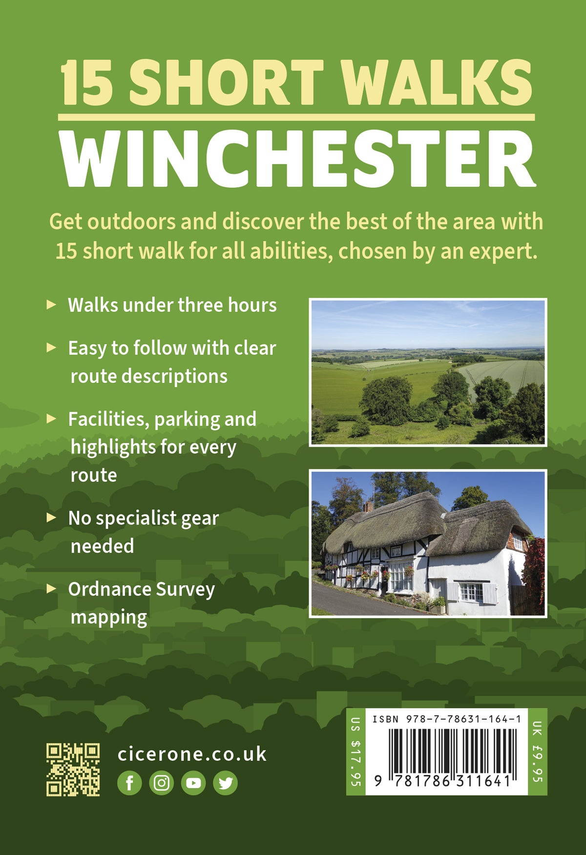 Short Walks Winchester - Back Cover