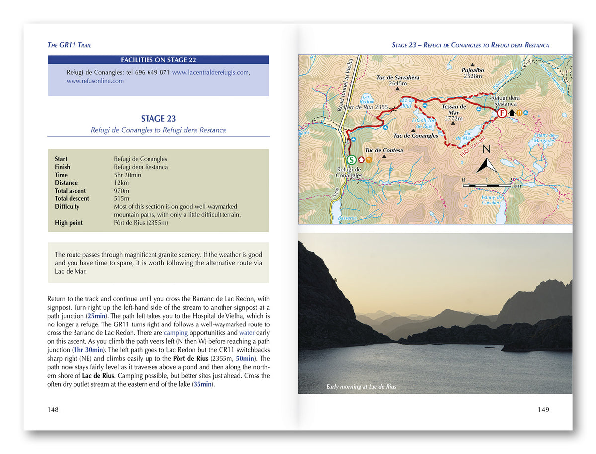 Trekking the GR11 Trail - Route Photos