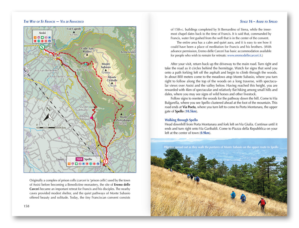The Way of St Francis: Via di Francesco - Route Photos