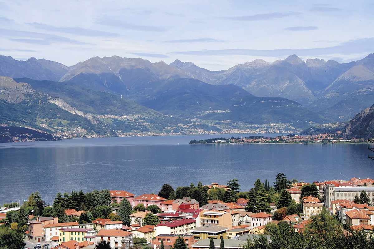 Walking Lake Como and Maggiore - Route Photos - Beyond Bellano is the Dervio peninsula in upper Lago di Como (Sentiero del Viandante trek)