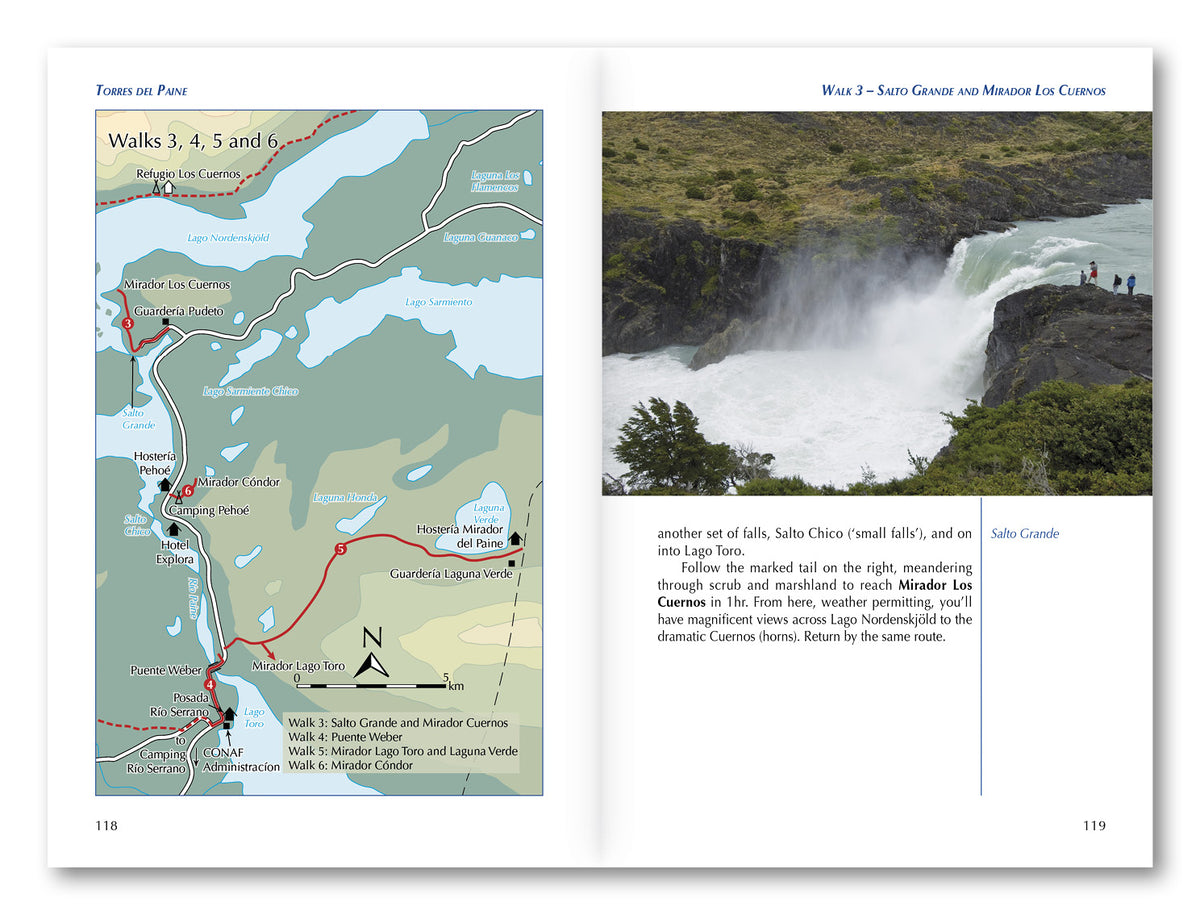 Trekking in Torres del Paine - Route Photos