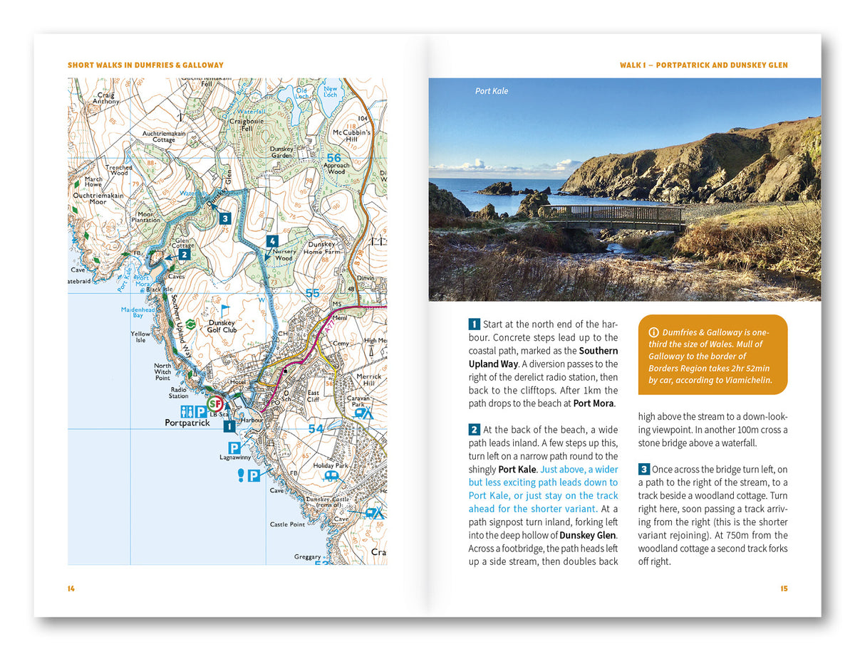 Short Walks in Dumfries and Galloway - Route Photos