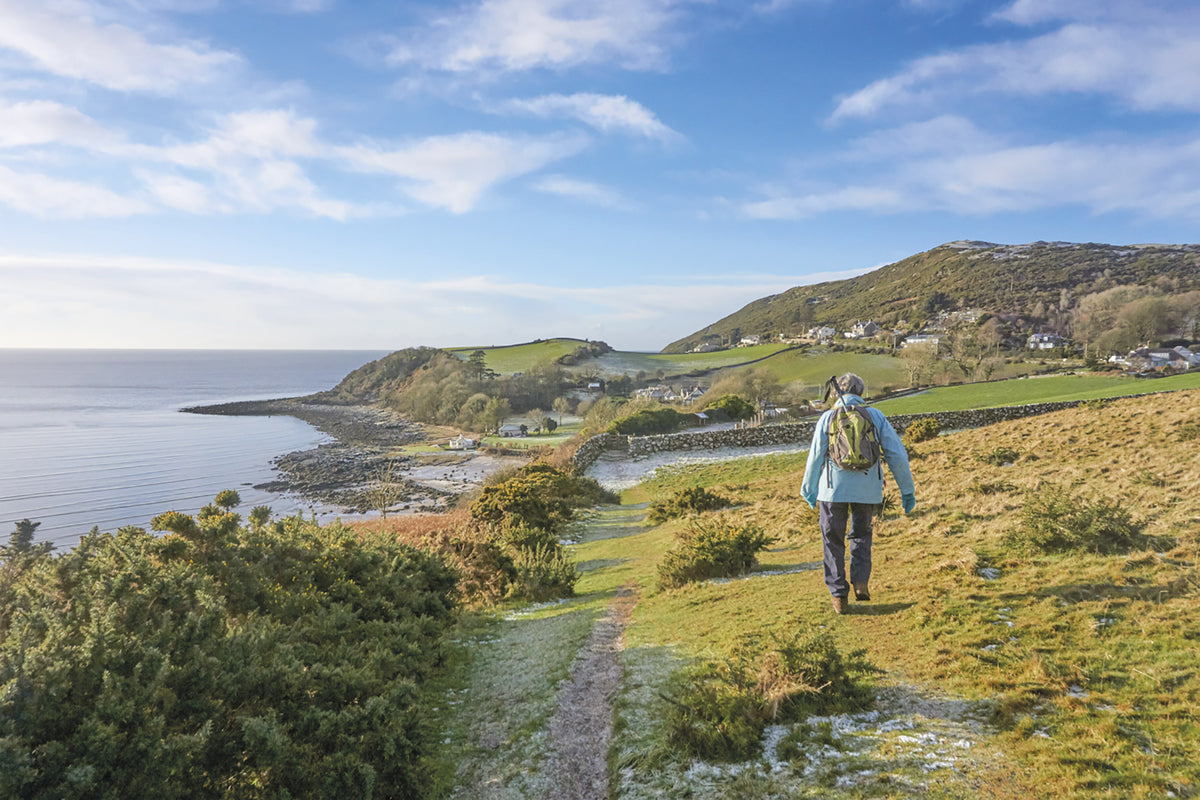 Short Walks in Dumfries and Galloway - Route Photos - Approaching Portling (Walk 10)