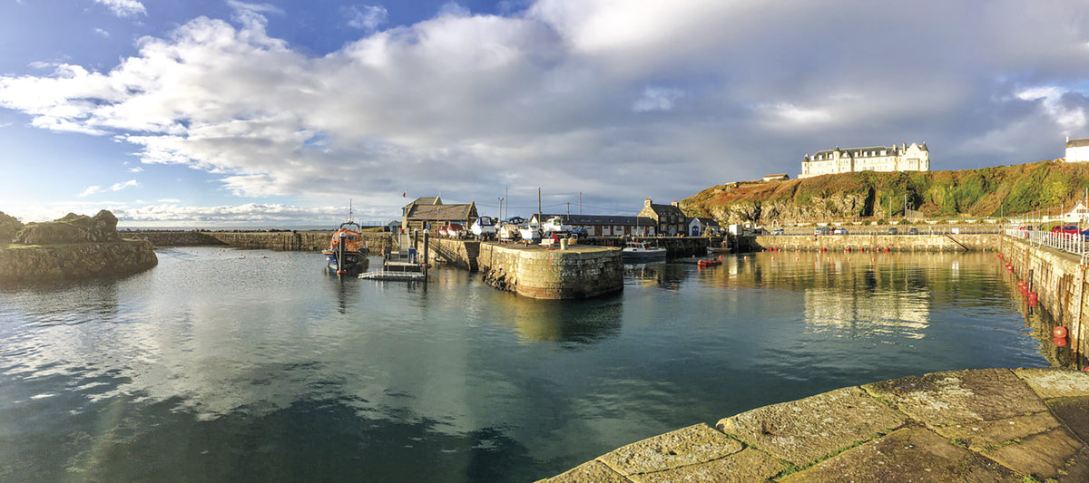 Short Walks in Dumfries and Galloway - Route Photos - Portpatrick harbour (Walk 1)
