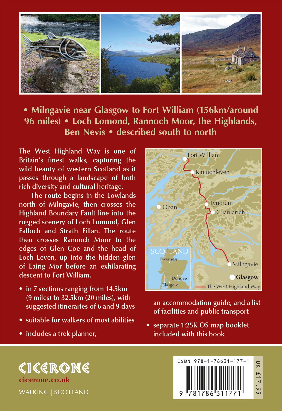 The West Highland Way - Back Cover