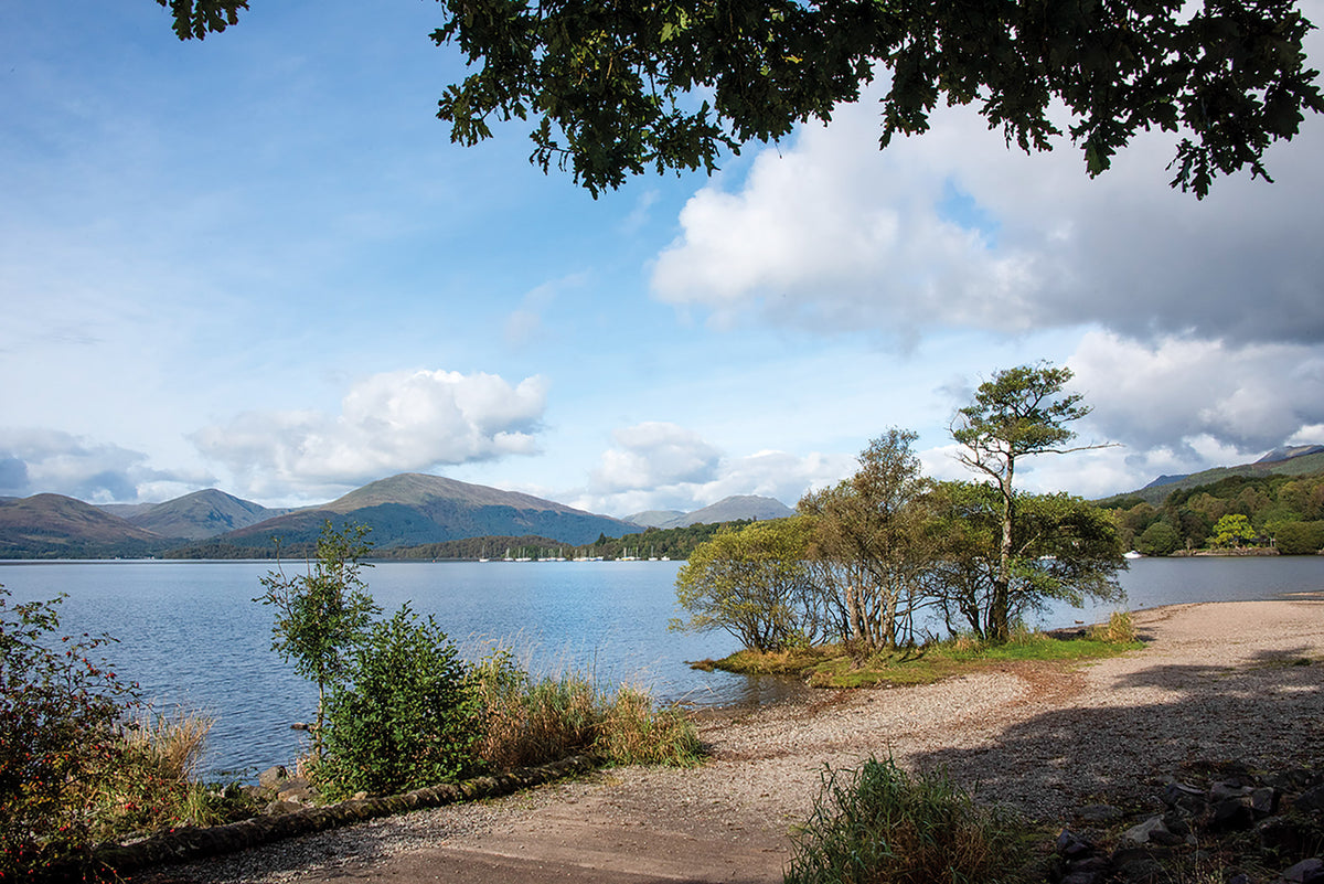 The West Highland Way - Route Photos - Millarochy Bay, Loch Lomond