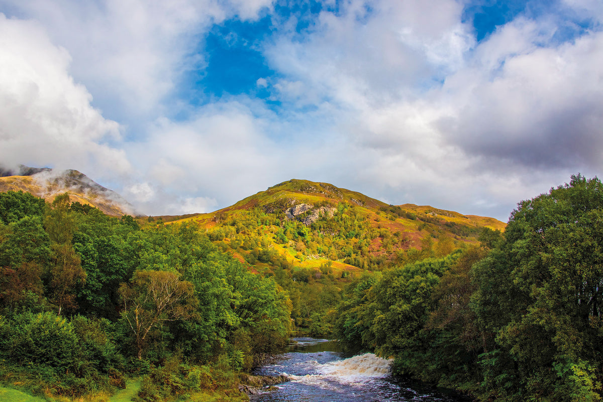 The West Highland Way - Route Photos - The river at Kinlochleven