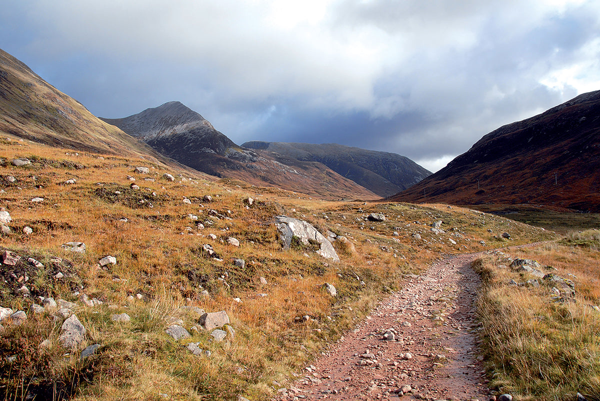 The West Highland Way - Route Photos - A last look at Lairig Mor