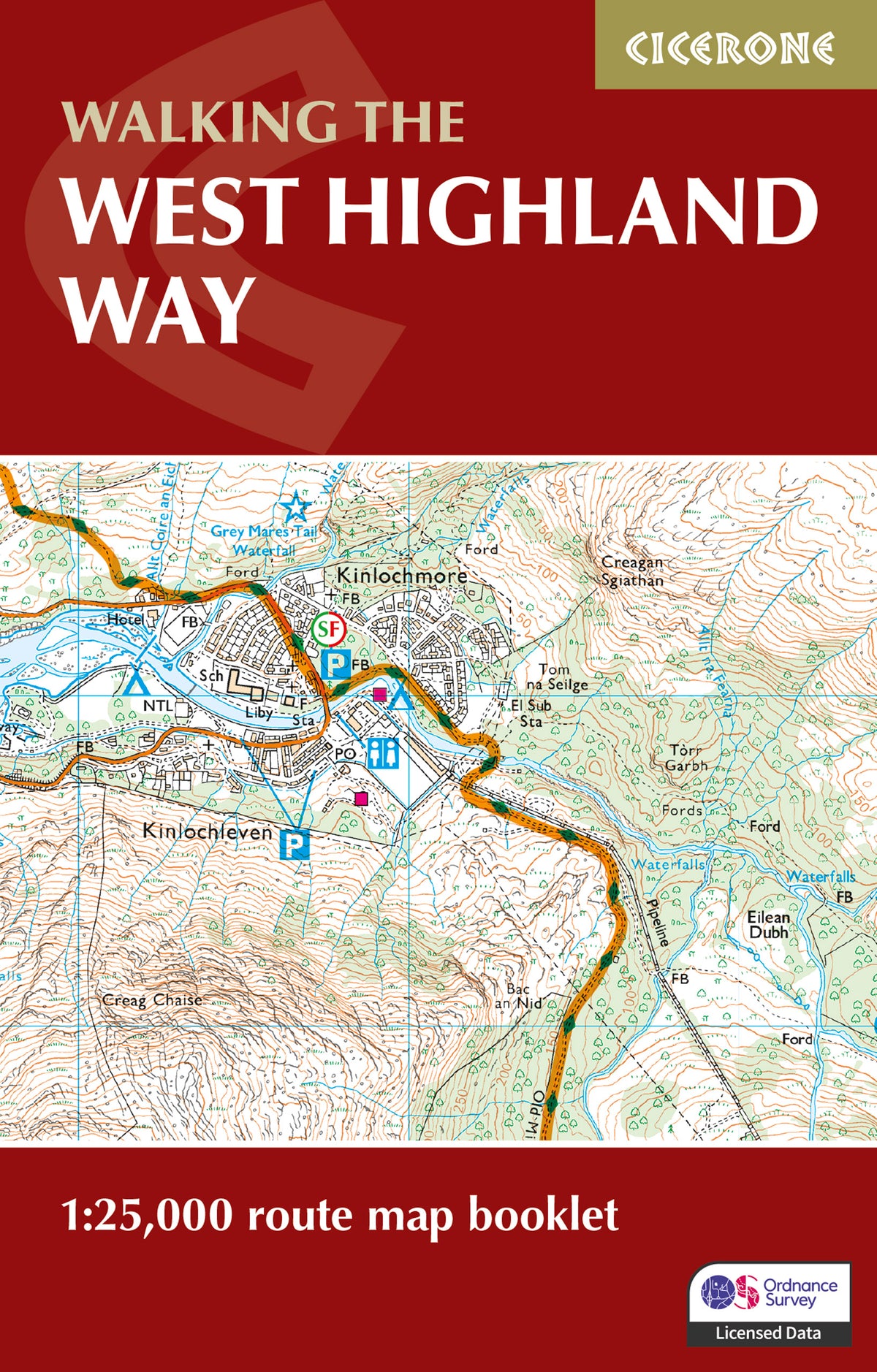 West Highland Way Map Booklet - Front Cover