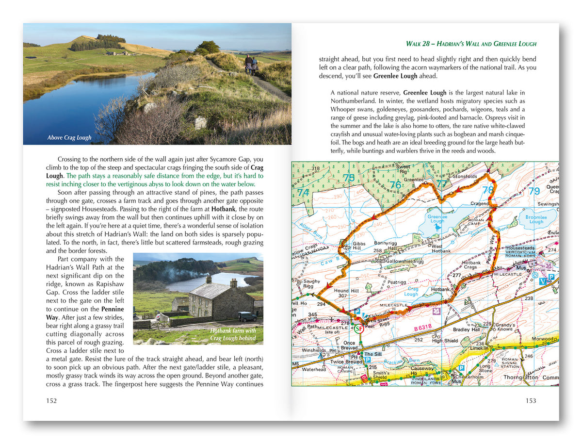Walking in Northumberland - Route Photos
