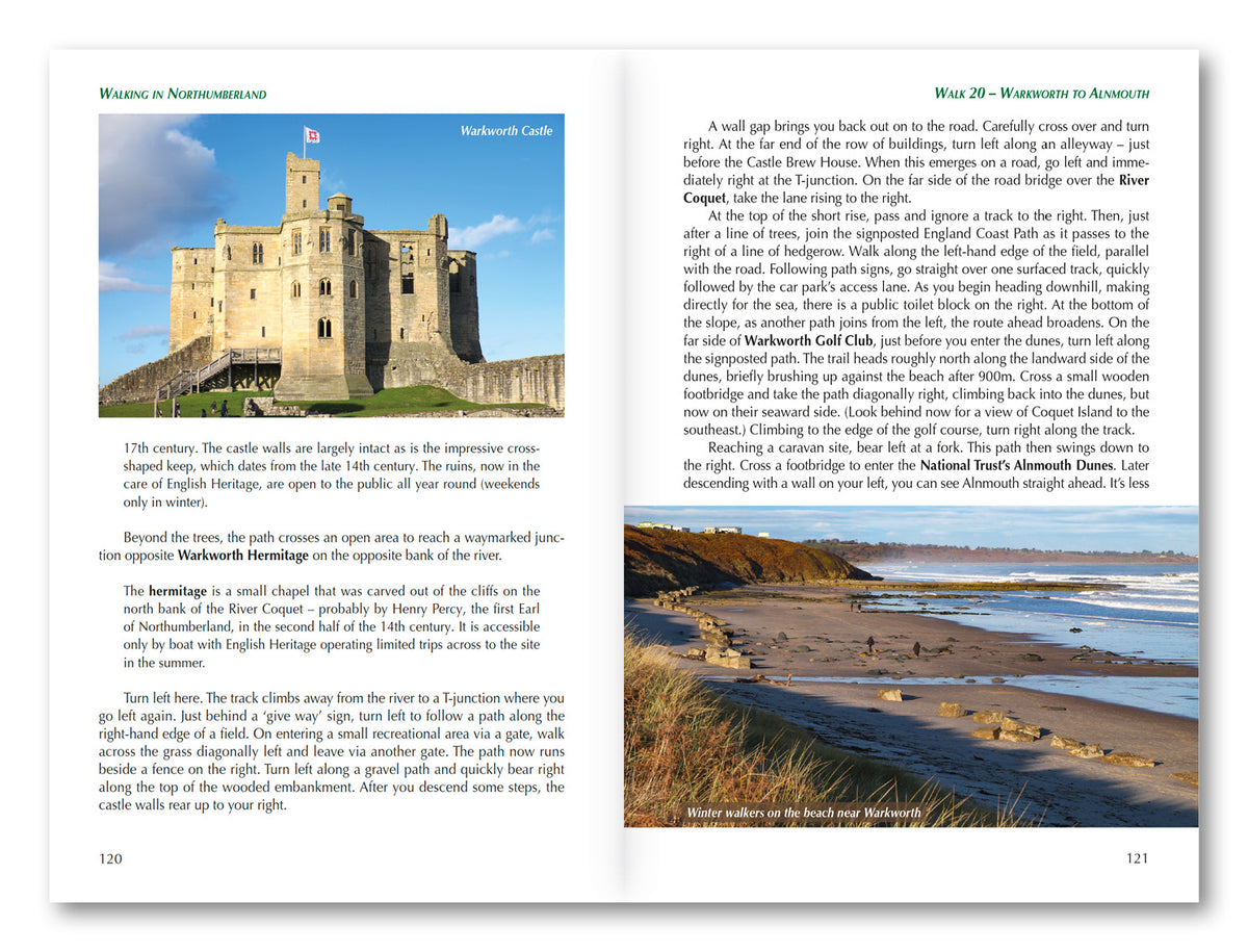 Walking in Northumberland - Route Photos