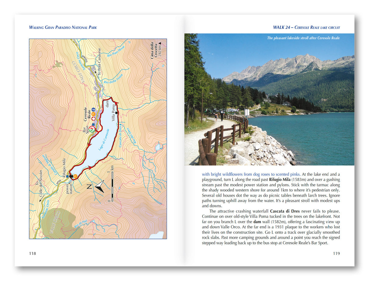 Walking Gran Paradiso National Park - Route Photos