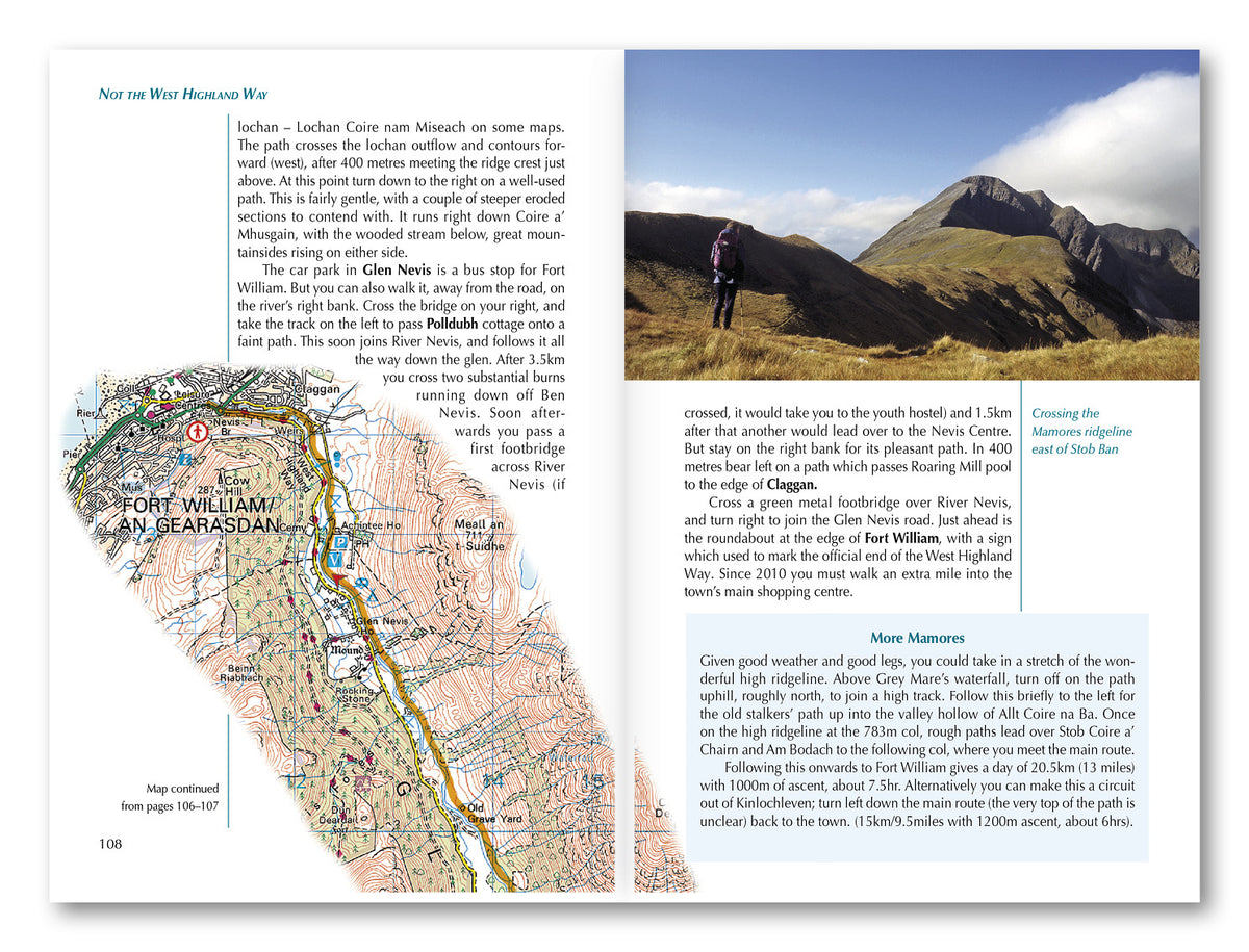 Not the West Highland Way: A Mountain High Way - Route Photos