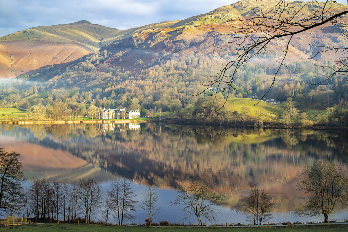 Cycling in the Lake District - Route Photos - Autumn colours at Grasmere (Route 3)