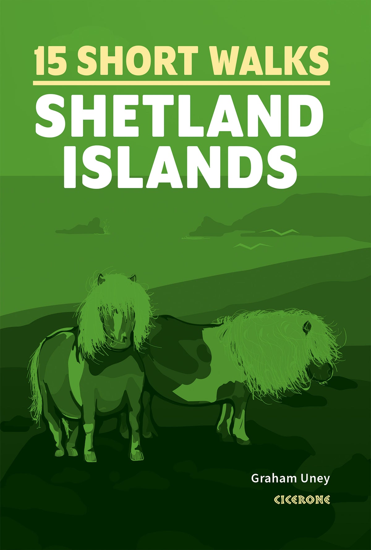 Short Walks on the Shetland Islands - Front Cover