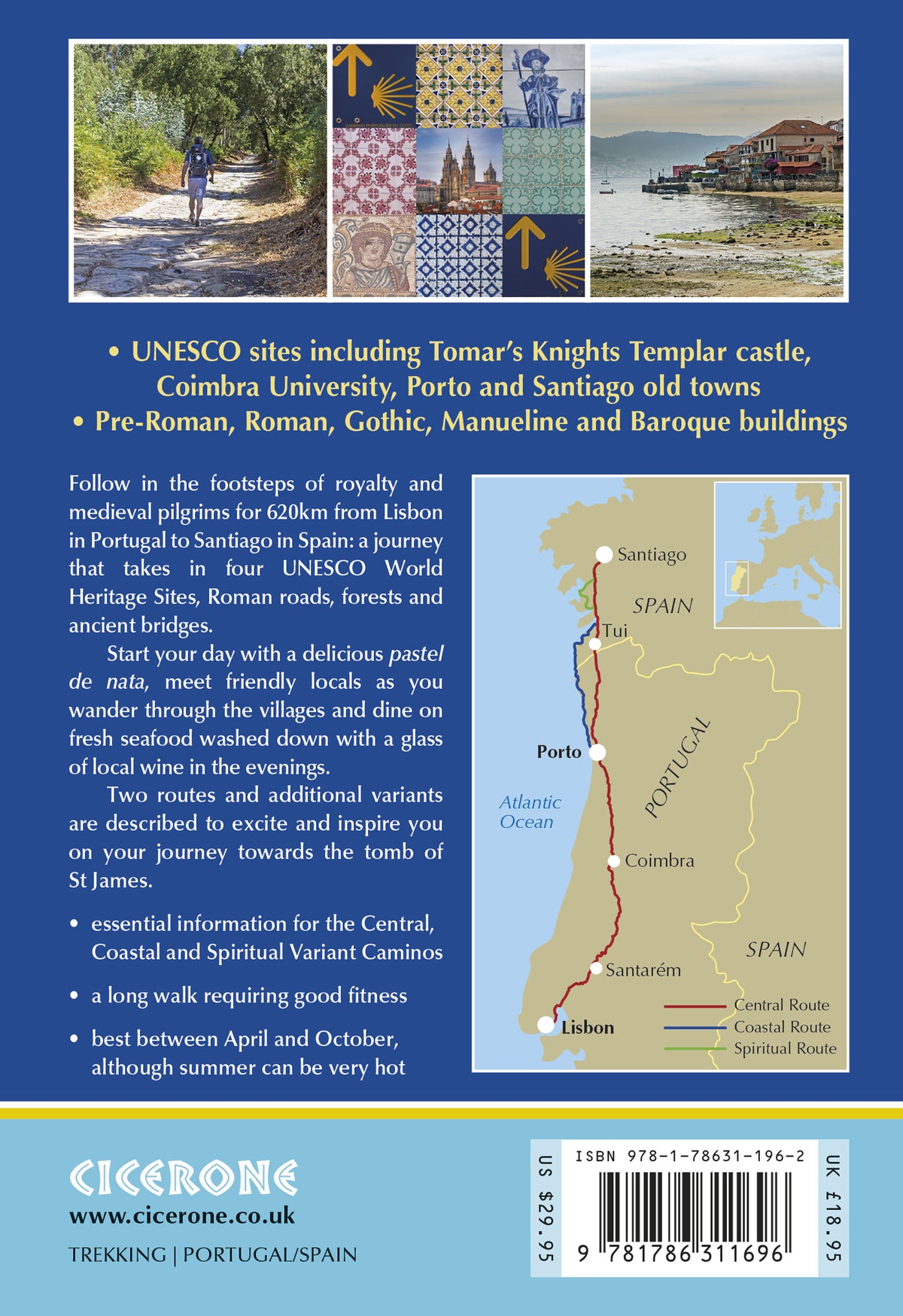 The Camino Portugues - Back Cover