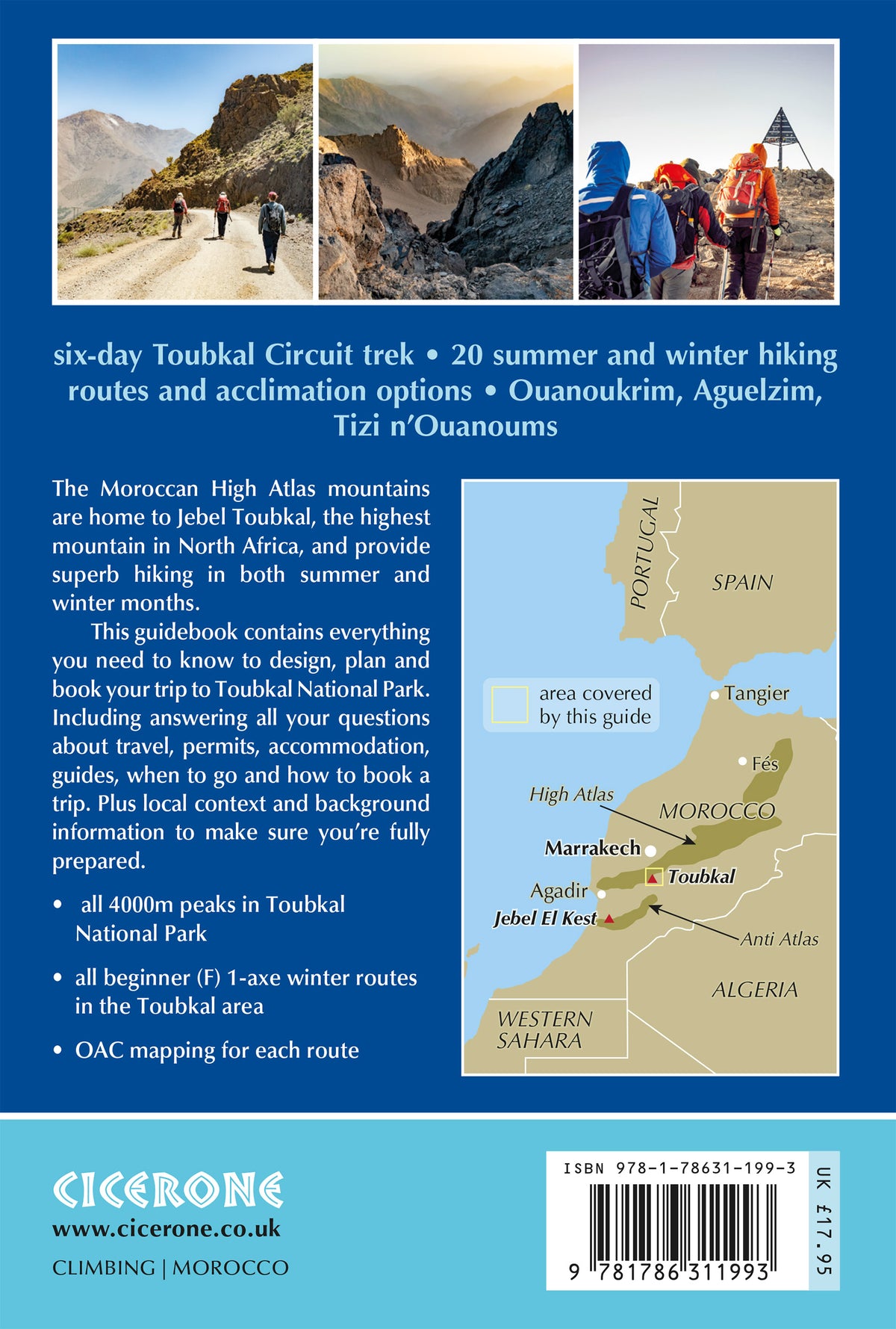 Climbing Toubkal - Back Cover