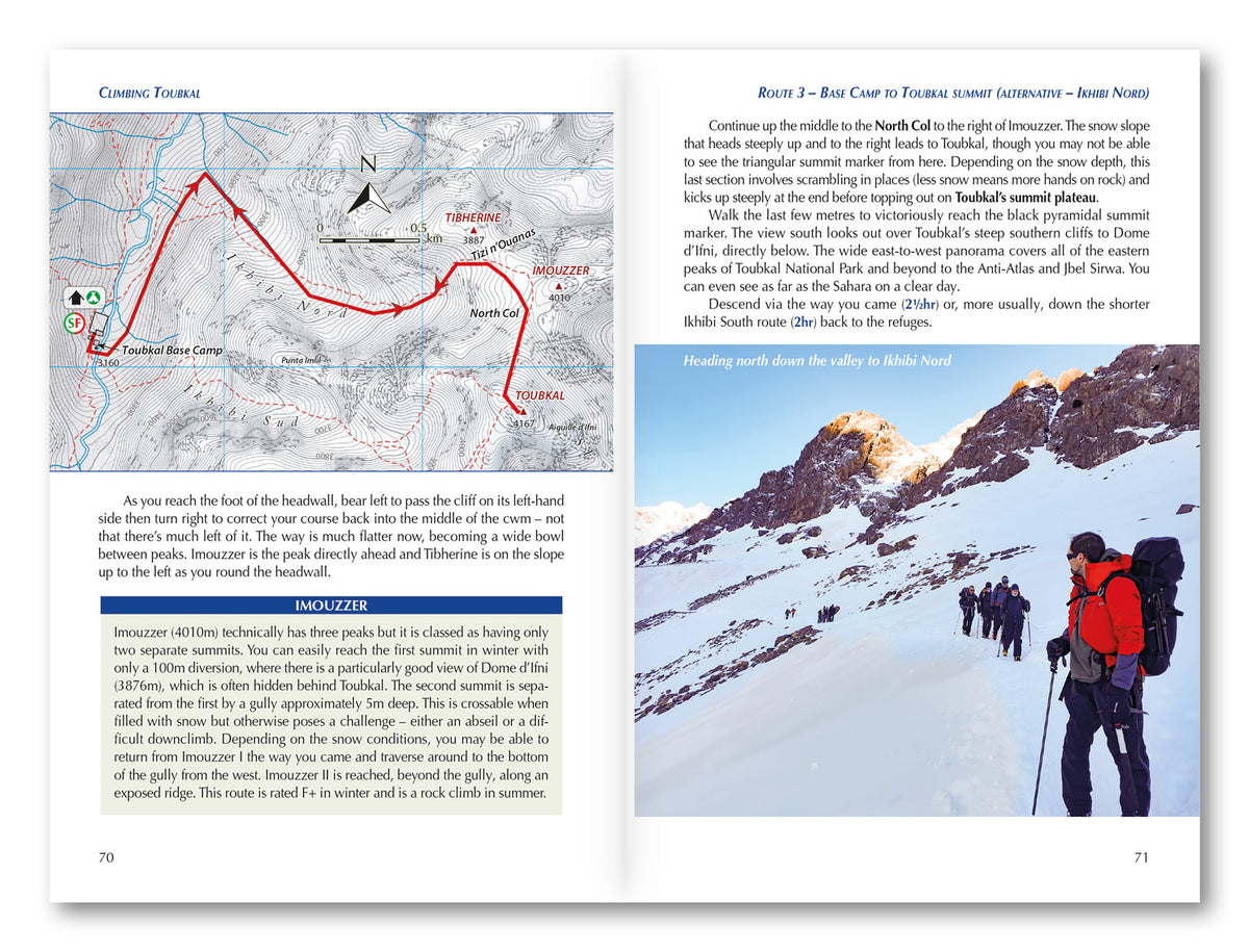 Climbing Toubkal - Route Photos