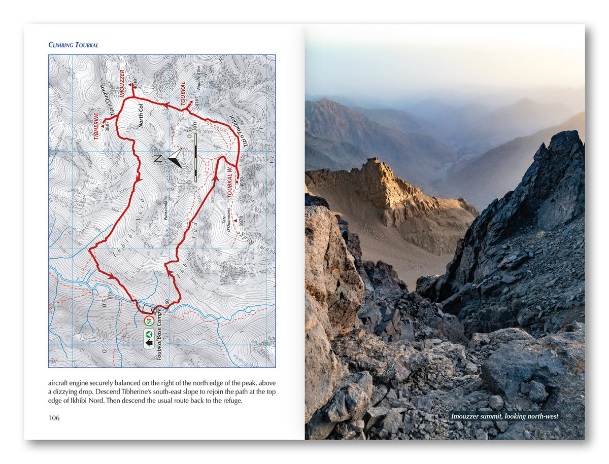 Climbing Toubkal - Route Photos