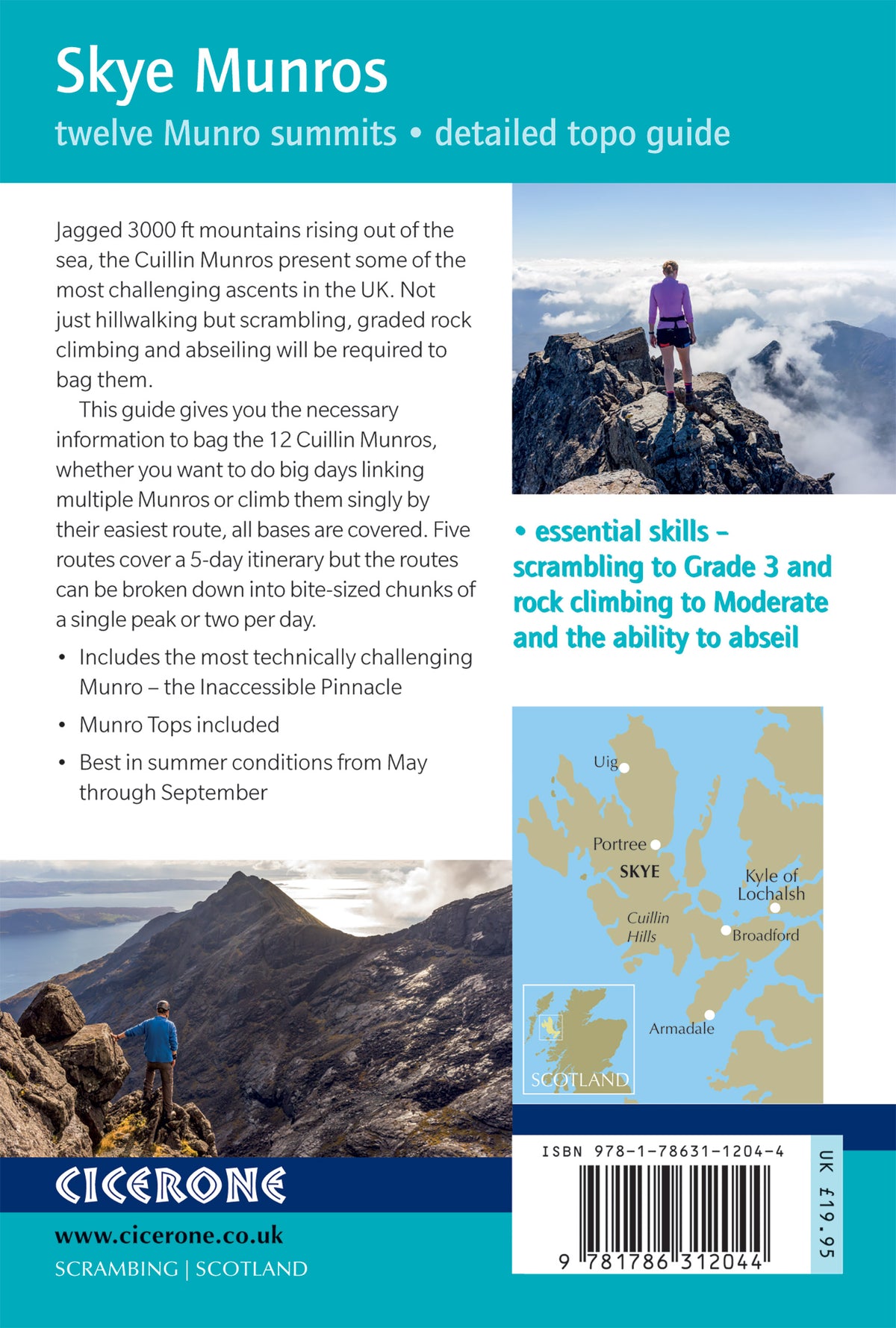 Skye Munros - Back Cover