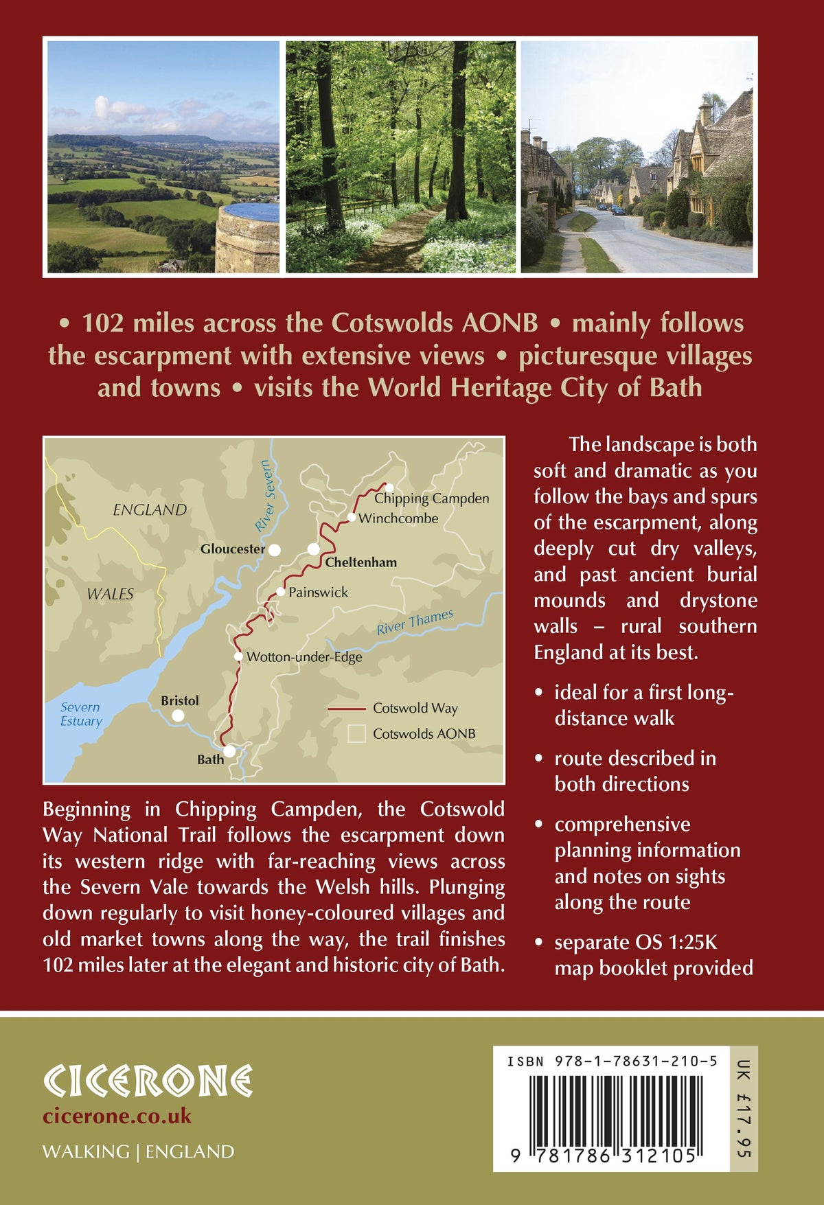 The Cotswold Way - Back Cover