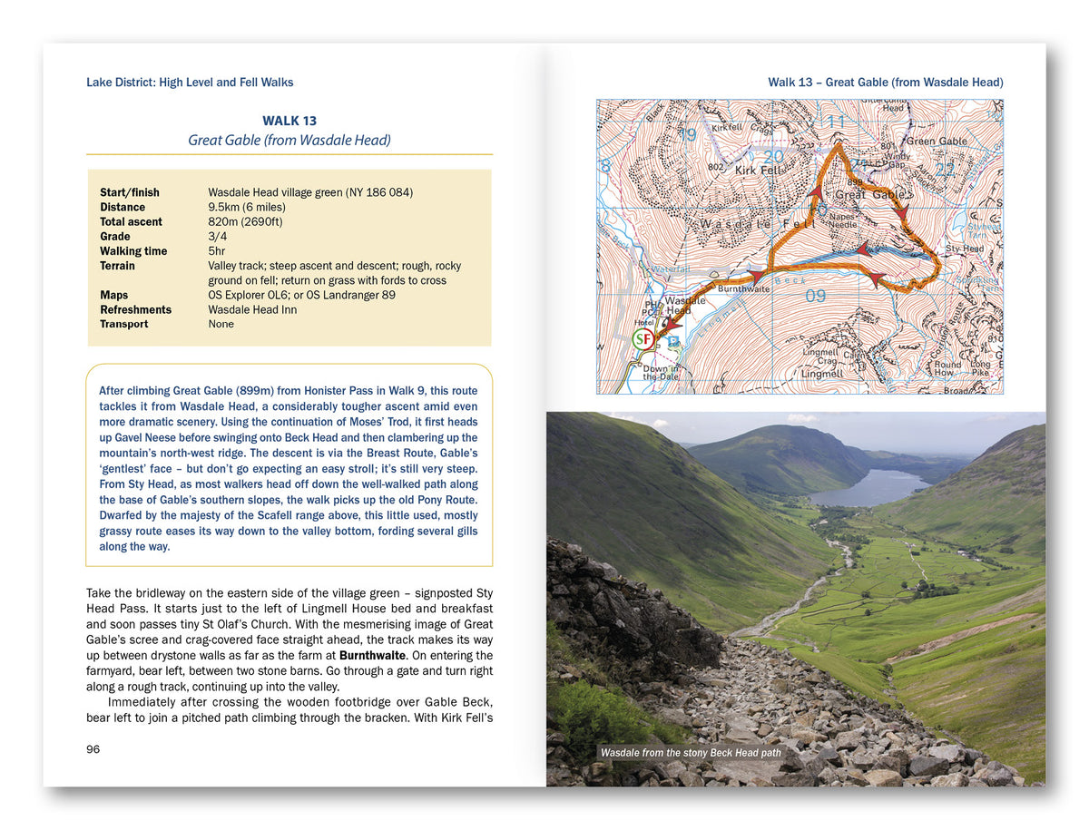 Lake District: High Level and Fell Walks - Route Photos